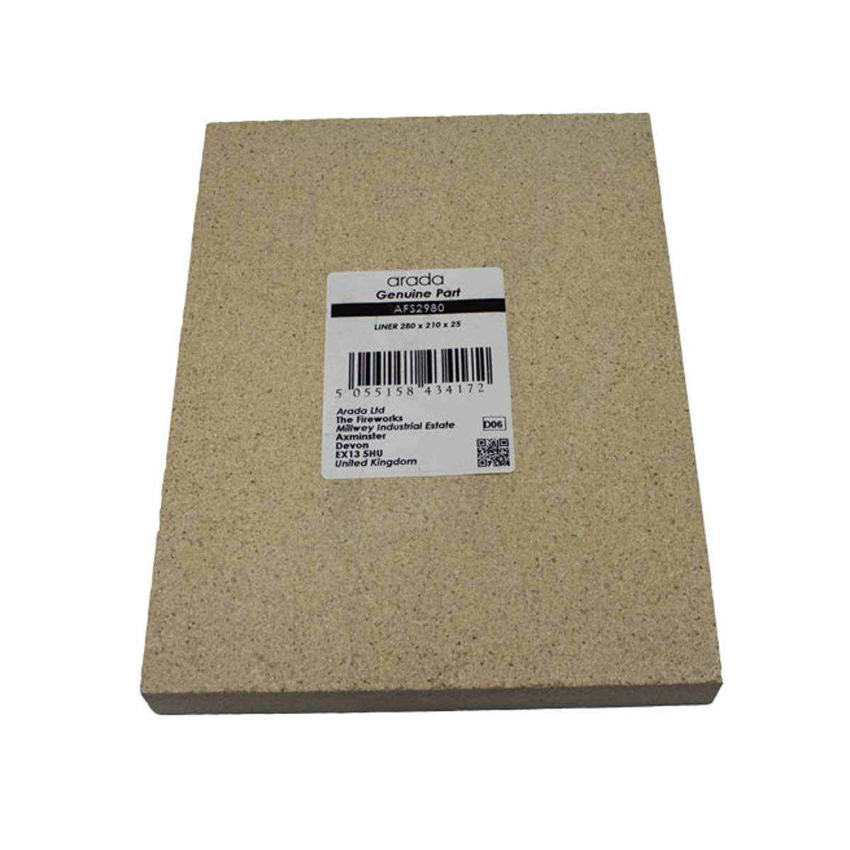 Arada Liner Sides 280 x 210 x 25mm AFS2980
