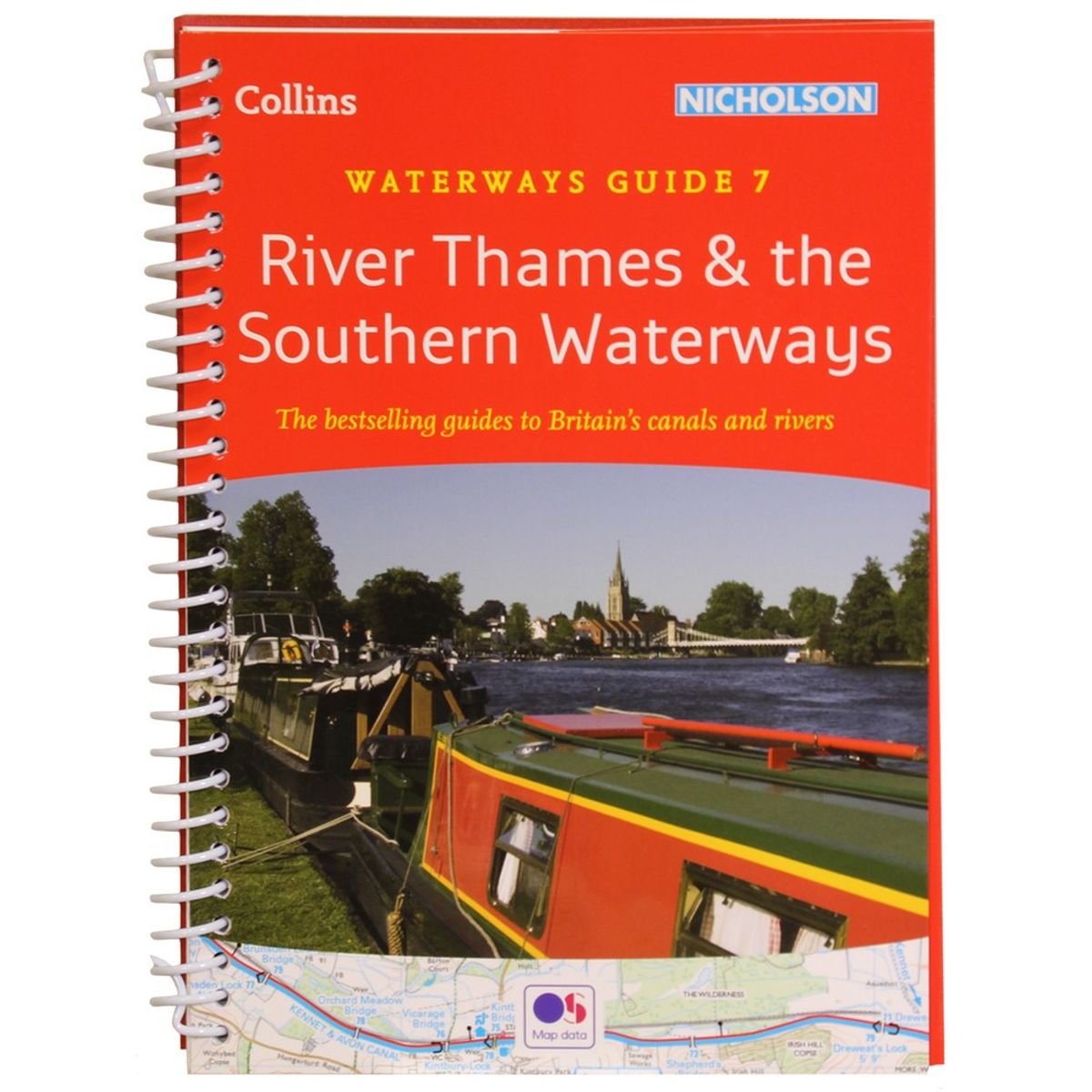Nicholson Waterways Guide 7 River Thames & The Southern Waterways AG-297
