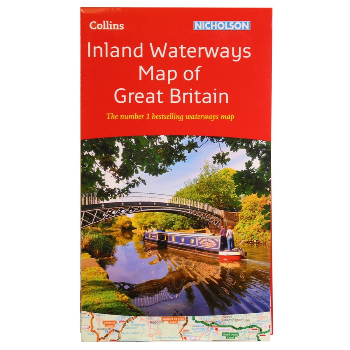 Nicholson Inland Waterways Map of Great Britain AG-298
