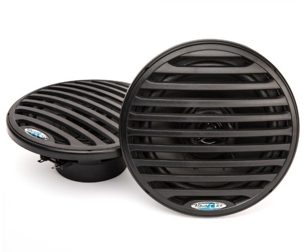 Aquatic 6.5" Economy Speakers, Black - Pair