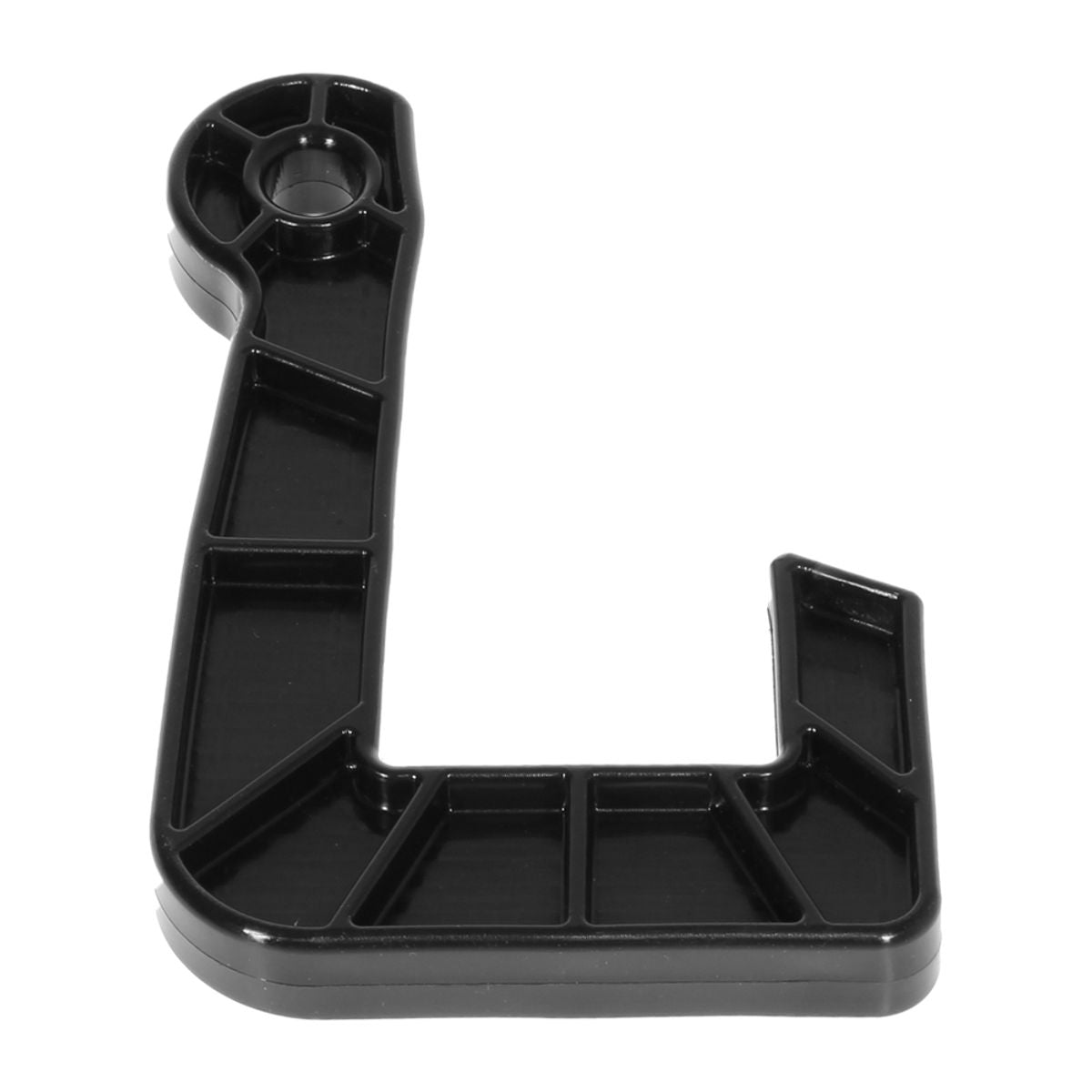 AG Plastic Fender Hook for Cabin Side Handrail Mount (Black / 172mm)