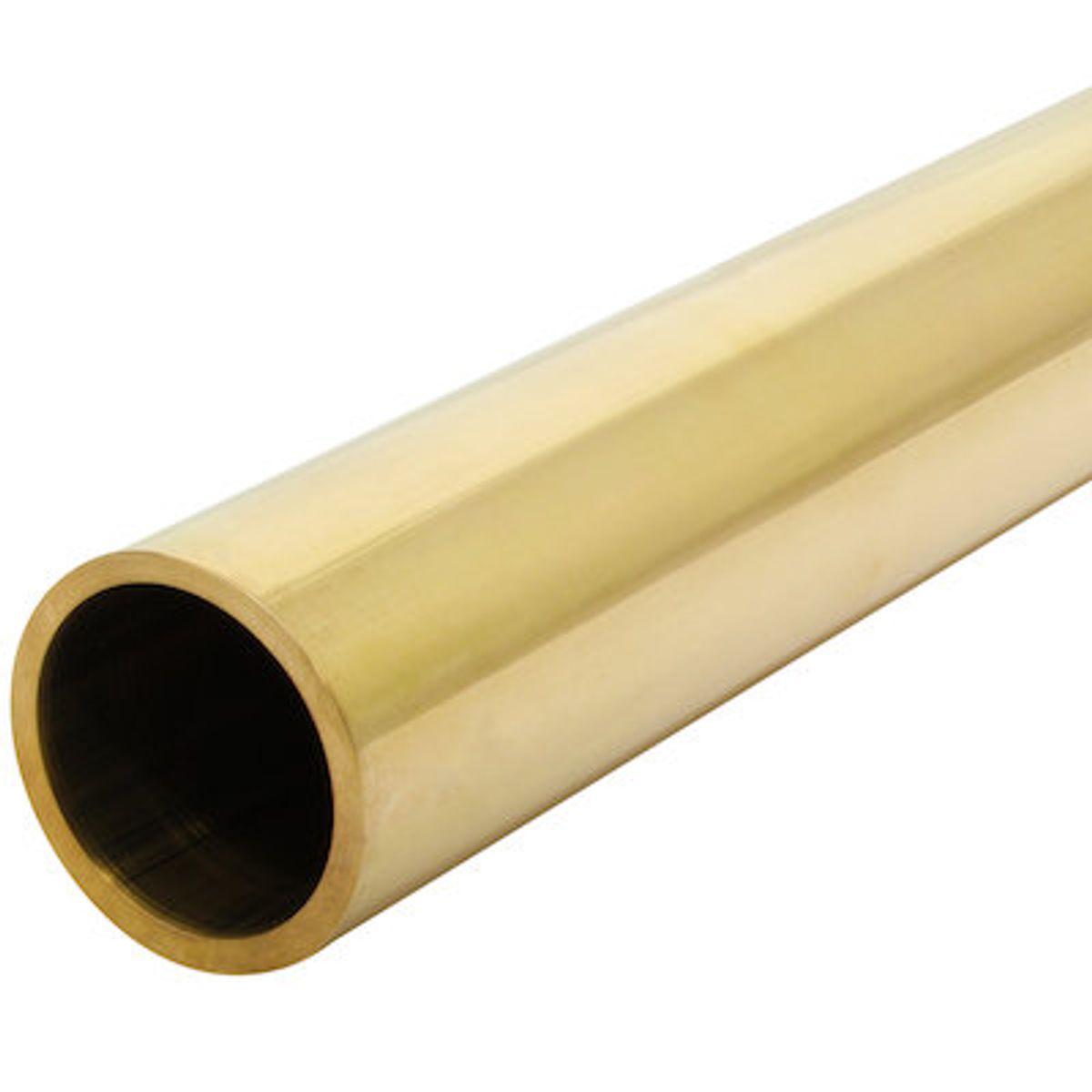 AG Tiller Tube in Brass (1-1/4" ID x 24" Long x 1/8" Thick)