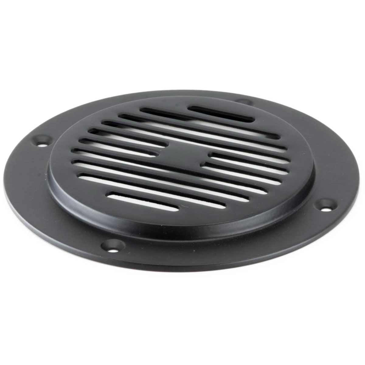 AG Brass Cast Circular Vent Grill (6" / Matt Black) AV-054/B