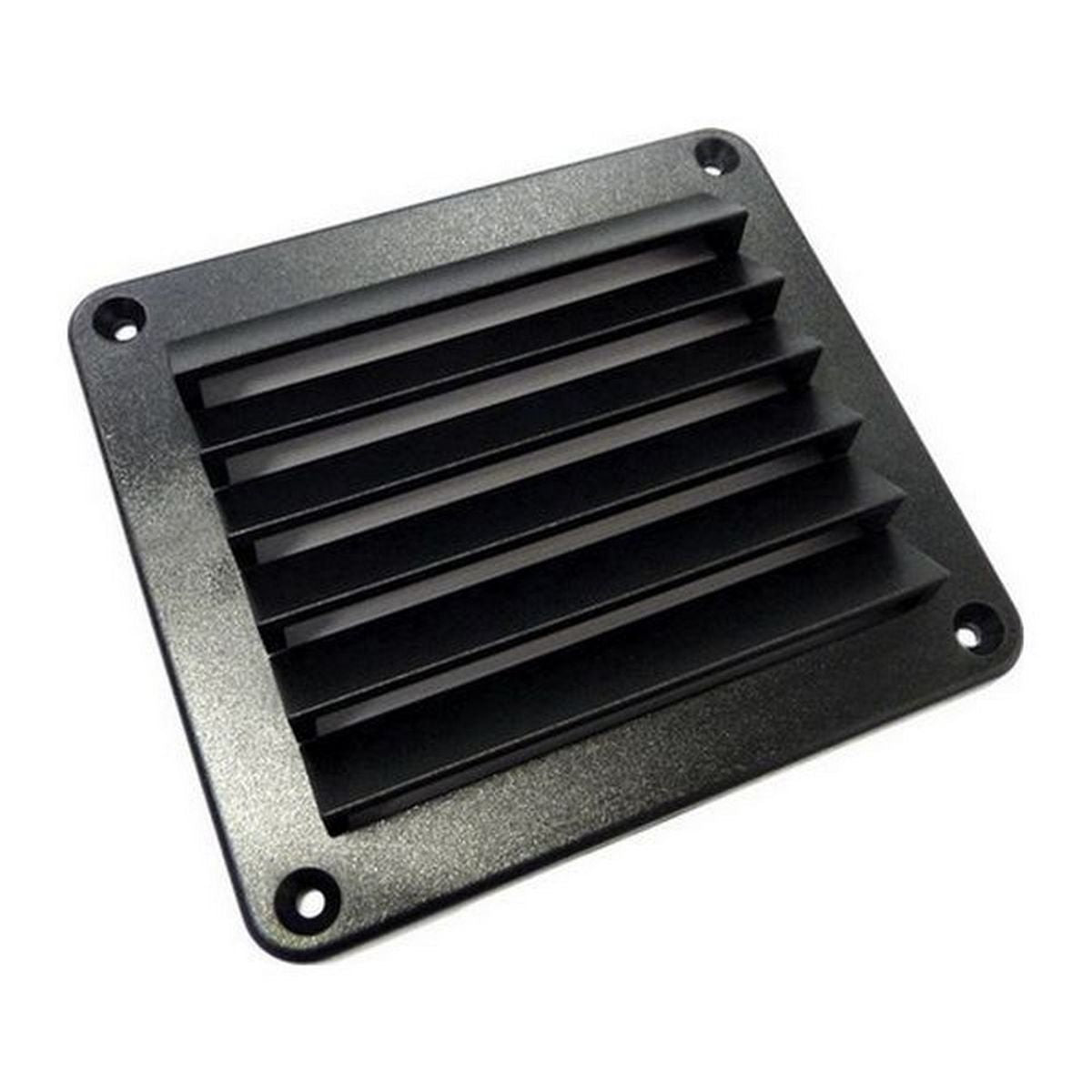 AAA Vent Black Plastic Louvre 5-1/2" x 4-7/8" AV-070