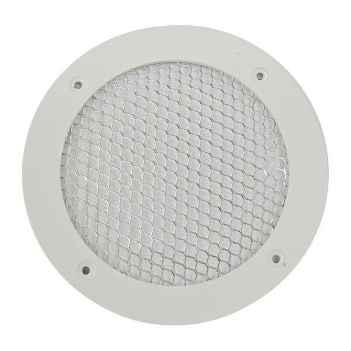 AG Circular HD Vent with Mesh (5-1/2" / White) AV-122/M