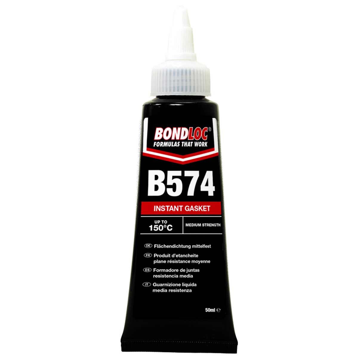 Bondloc B574 Instant Gasket Solution (Orange / 50ml) B574