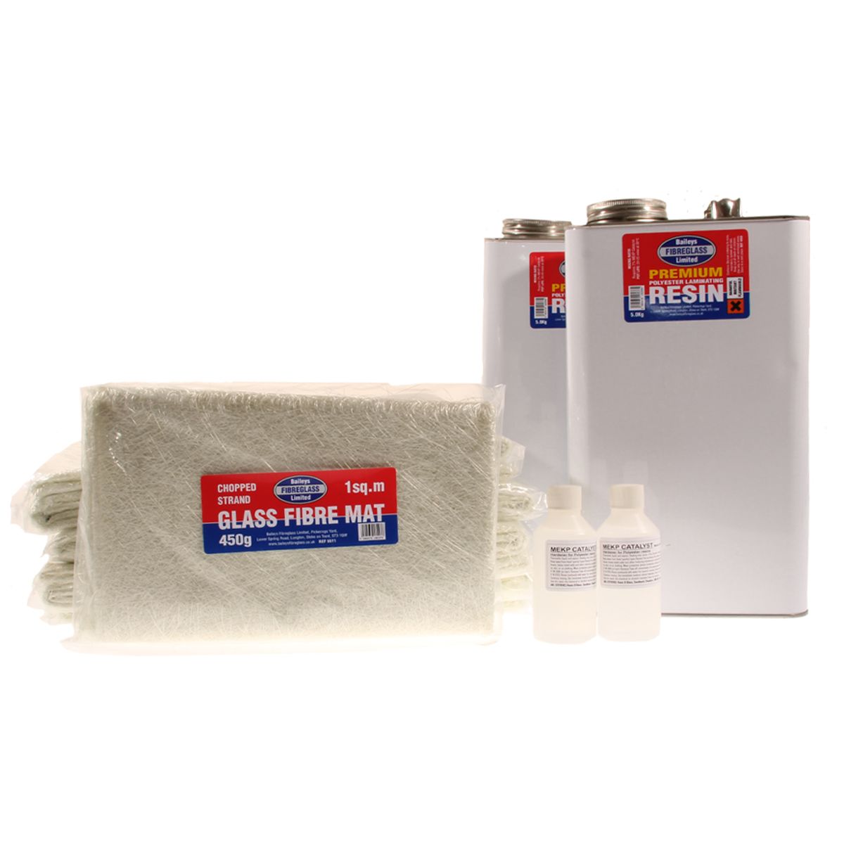 Baileys Premium Fibreglass Repair Kit (10 Square Metres) BA-034