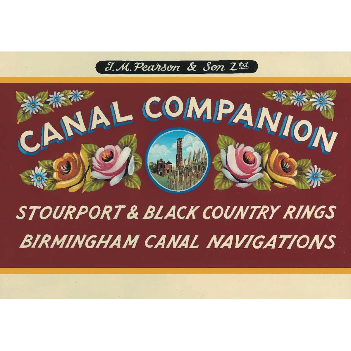 Pearson Canal Guide to Stourport Ring & Birmingham Canal Navigations BK-103