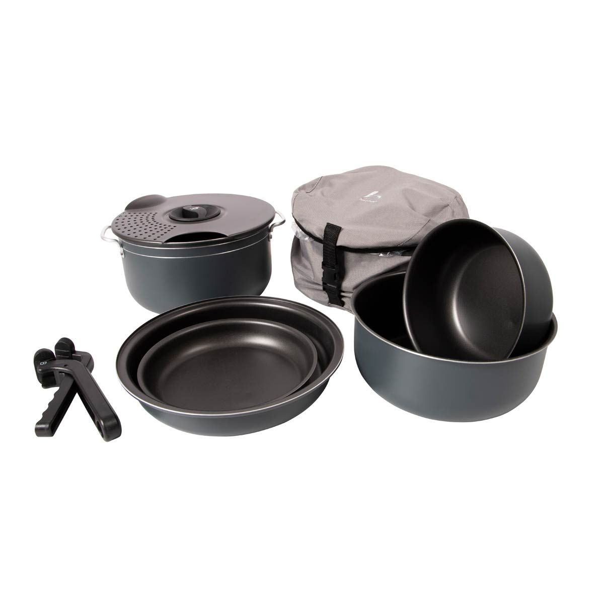 Bo-Camp Cookware Set Camping Aluminium (7 Pieces) BO-2300350