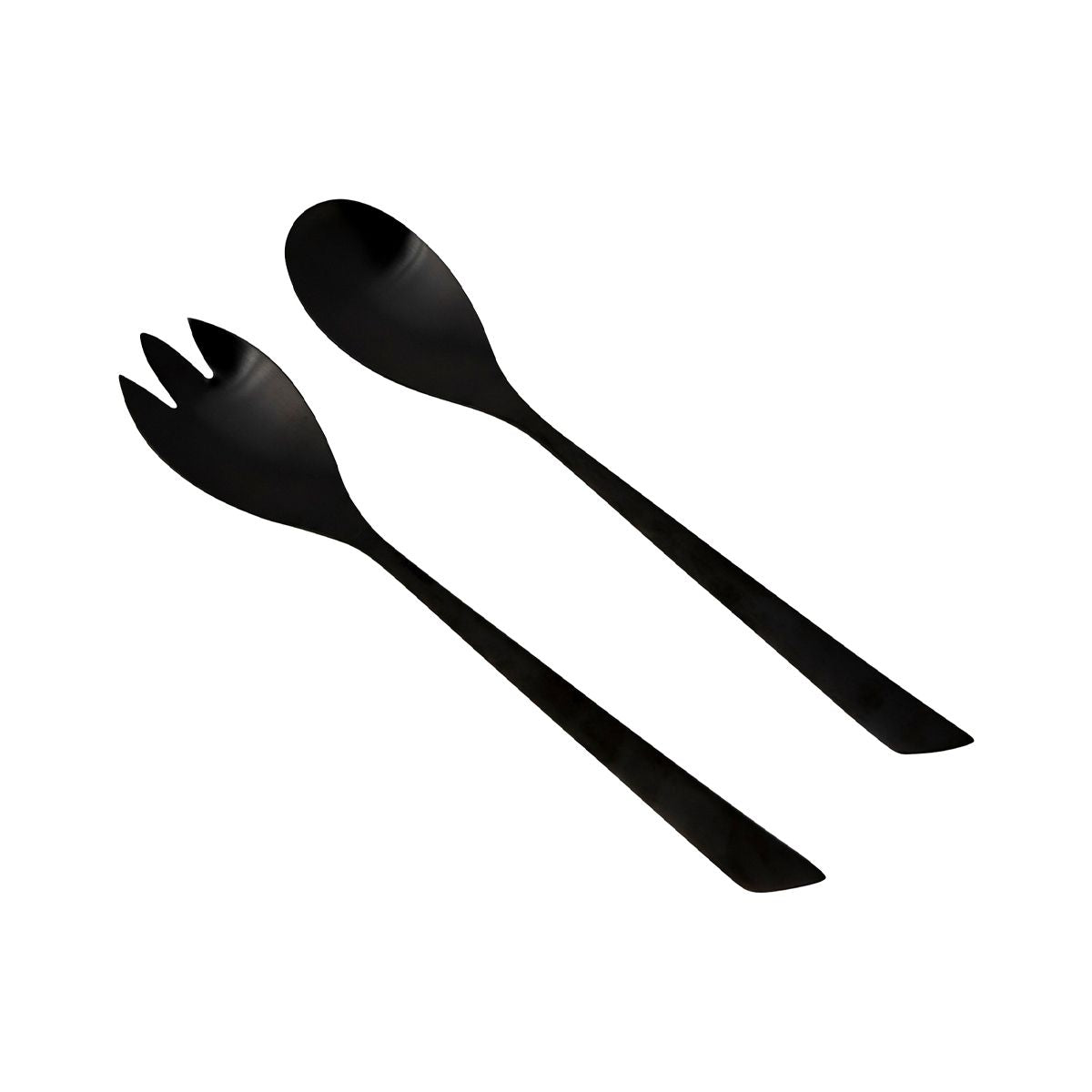 Bo-Camp Industrial Collection Salad Servers Fay (2 Pieces / Black) BO-6102222