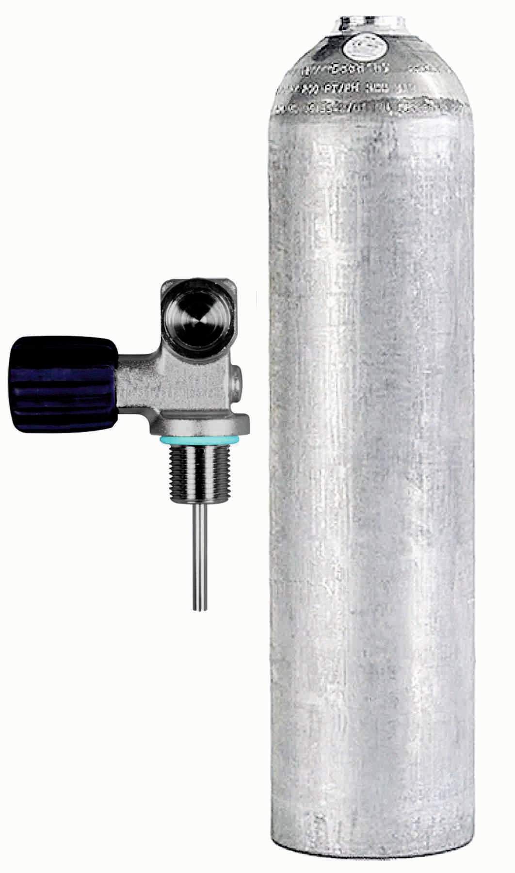 BTS 7 Litre 200 Bar Natural Luxfer Aluminium Cylinder with DIN Valve S16216506