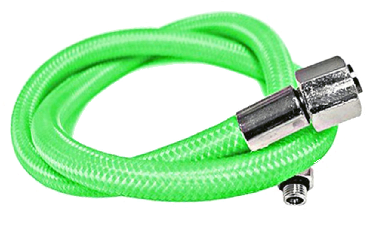 (CONTACT US FOR STOCK) Miflex 75cm Green Miflex 3/8" UNF Regulator Hose A28211809 GN