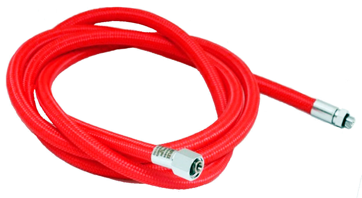 (CONTACT US FOR STOCK) Miflex 75cm Red Miflex 3/8" UNF Regulator Hose A28211809 RD