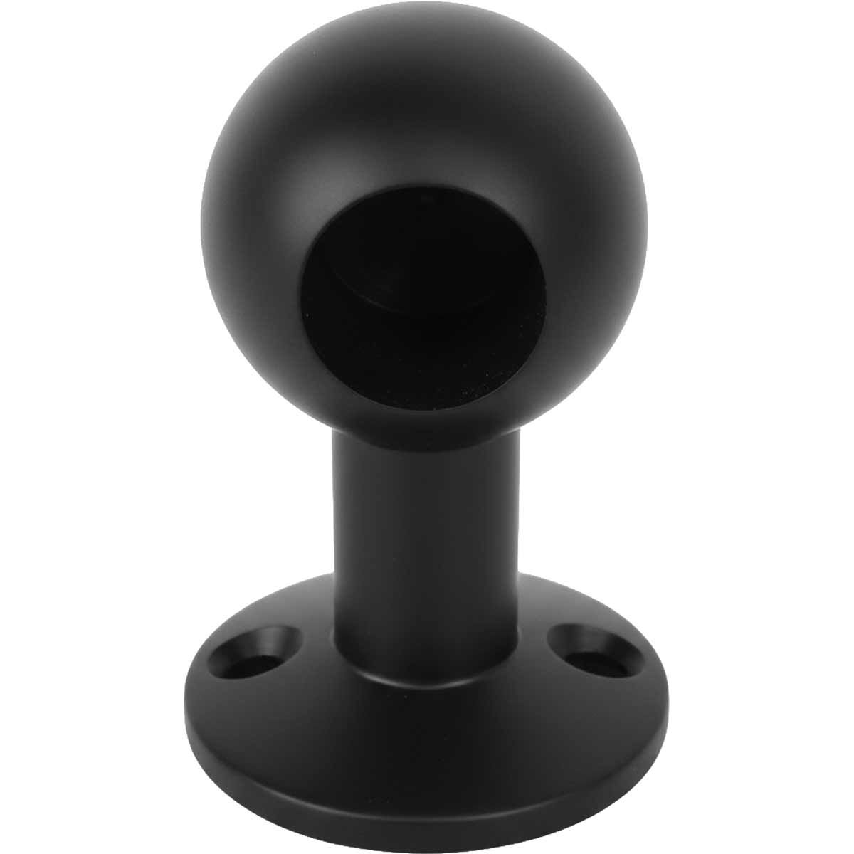 AG Matt Black Gallery Ball Post (3/8" Short End) CF-111/B