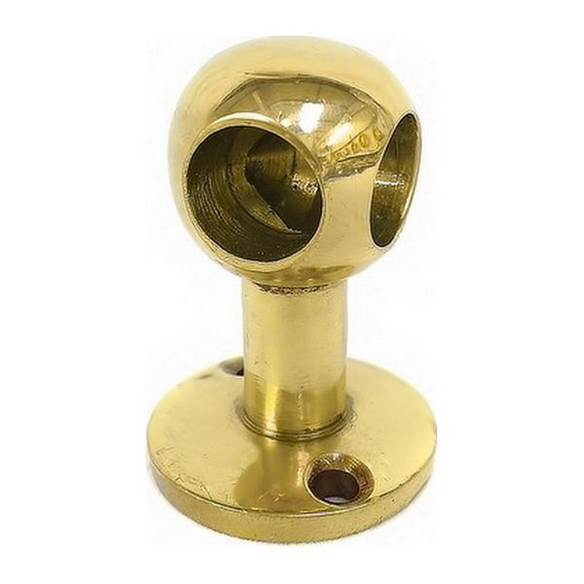 AG Brass Gallery Ball Post Corner (3/8" / Short) CF-128/M