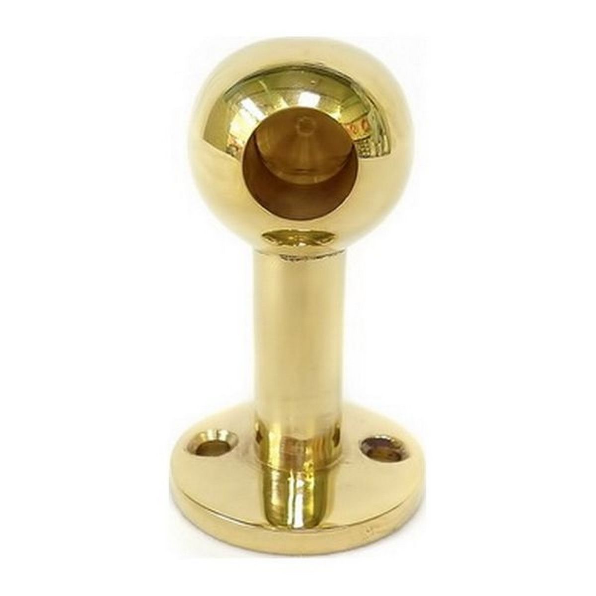 AG Brass Gallery Ball Post End (3/8" / Tall) CF-141/M