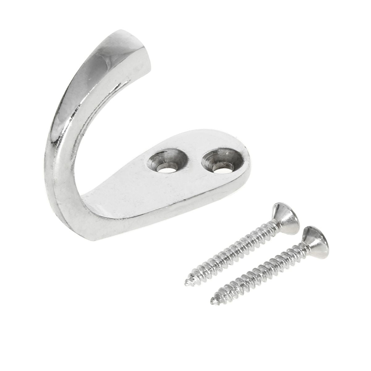 AG Single Wardrobe Hook in Chrome (50mm) CF-241