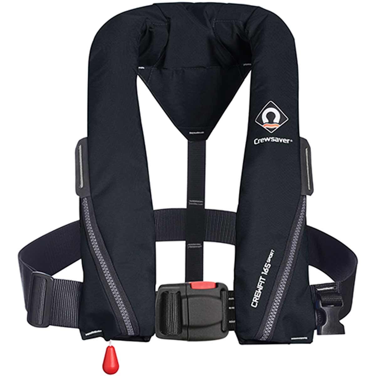 Crewsaver Crewfit Sport Automatic Lifejacket 165N Black CS-9710BLA