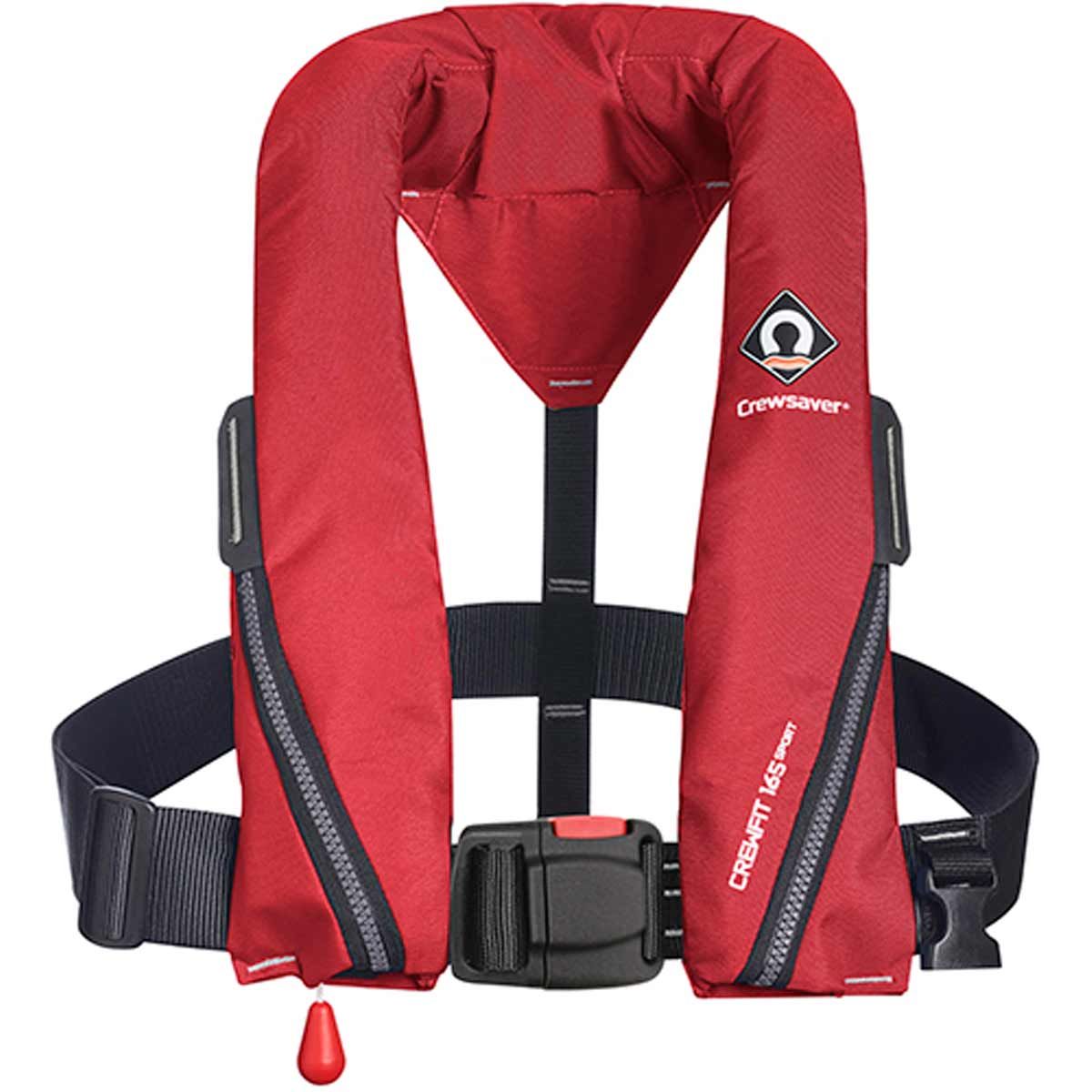 Crewsaver Crewfit Sport Manual Lifejacket 165N Red CS-9710RM