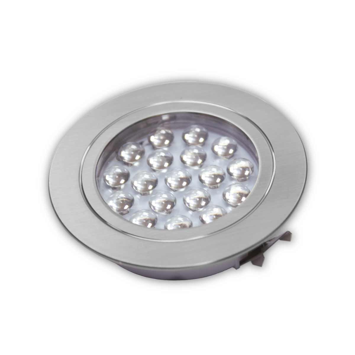 Recessed Dimmable Downlight 68mm (12V / 1.58W / Warm White / IP20) DM104