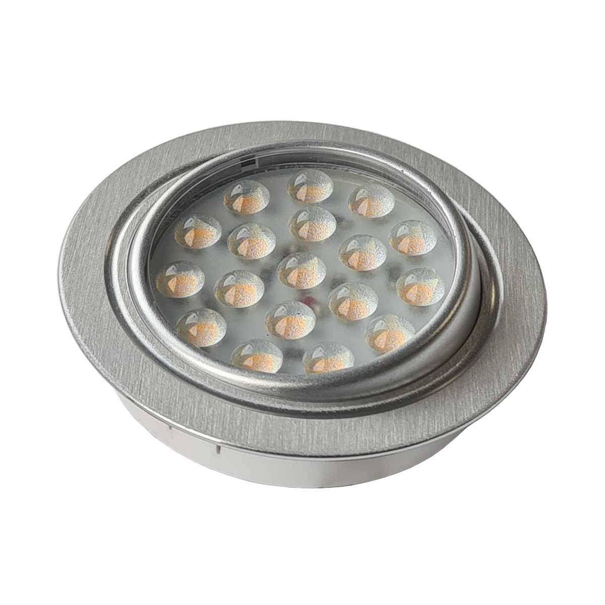Adjustable Recessed Downlight (12V / 1.29W / Warm White / IP20) DM105