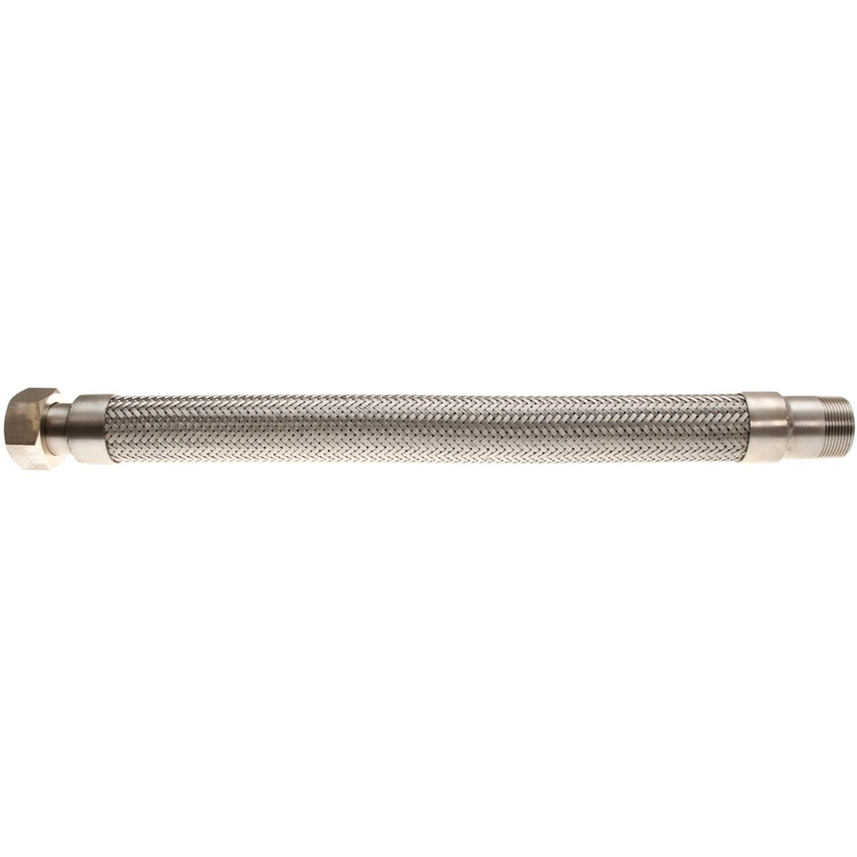 AG Stainless Steel Exhaust Bellows (1-1/2" BSP Male-Female / 24" Long)