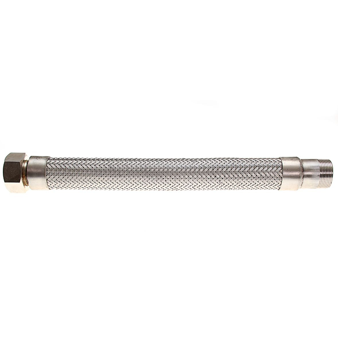 AG Stainless Steel Exhaust Bellows (1-1/2" BSP Male-Female / 20" Long)