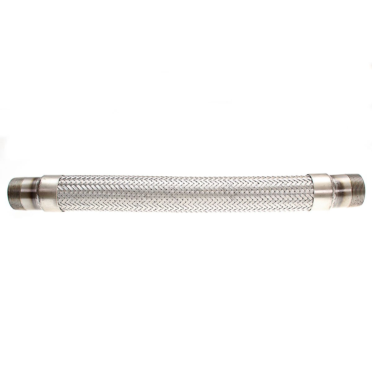 AG Stainless Steel Exhaust Bellows (2" BSP Male Ports / 24" Long)