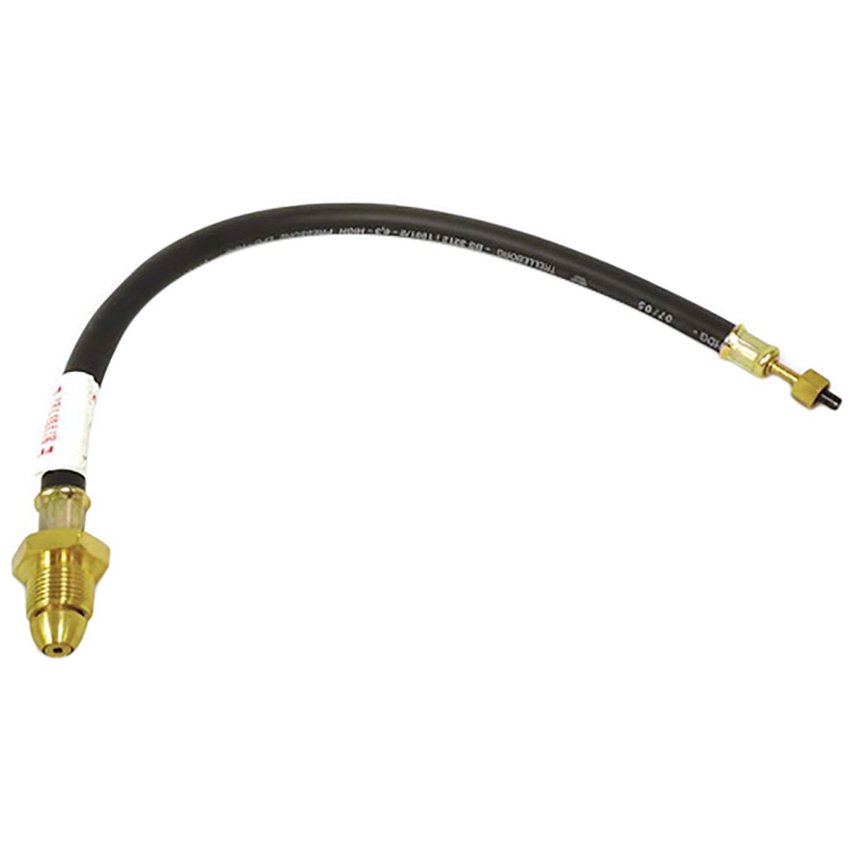 Continental Gas Pigtail Pol x 1/4" Pipe/Nut/Olive (20") GF-006