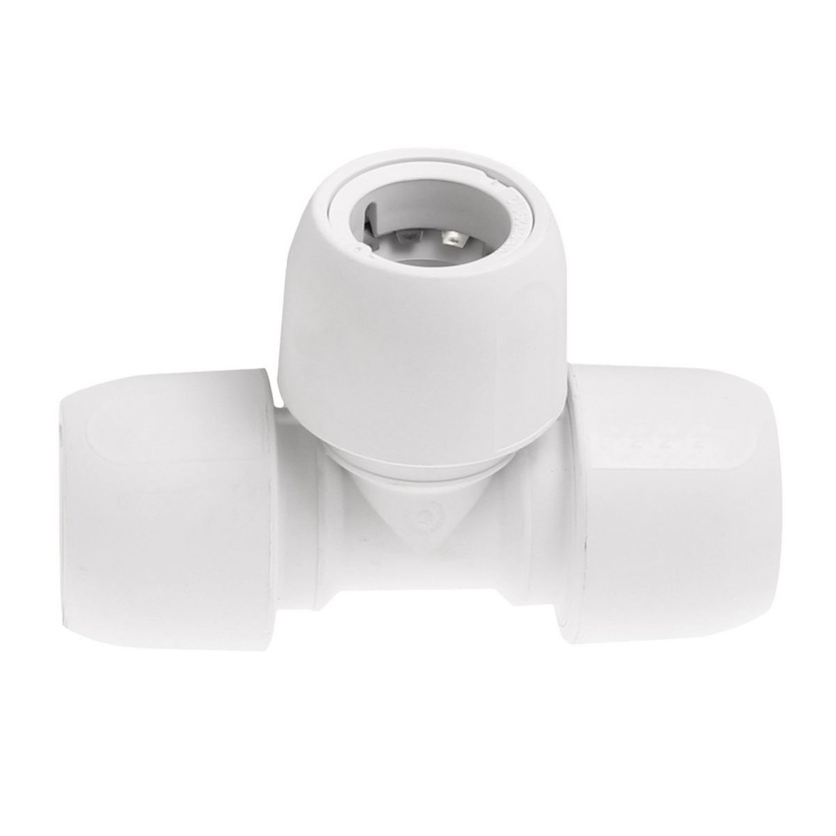 Hep2O HD10 Push Fit Equal Tee White (22mm) HD10/22