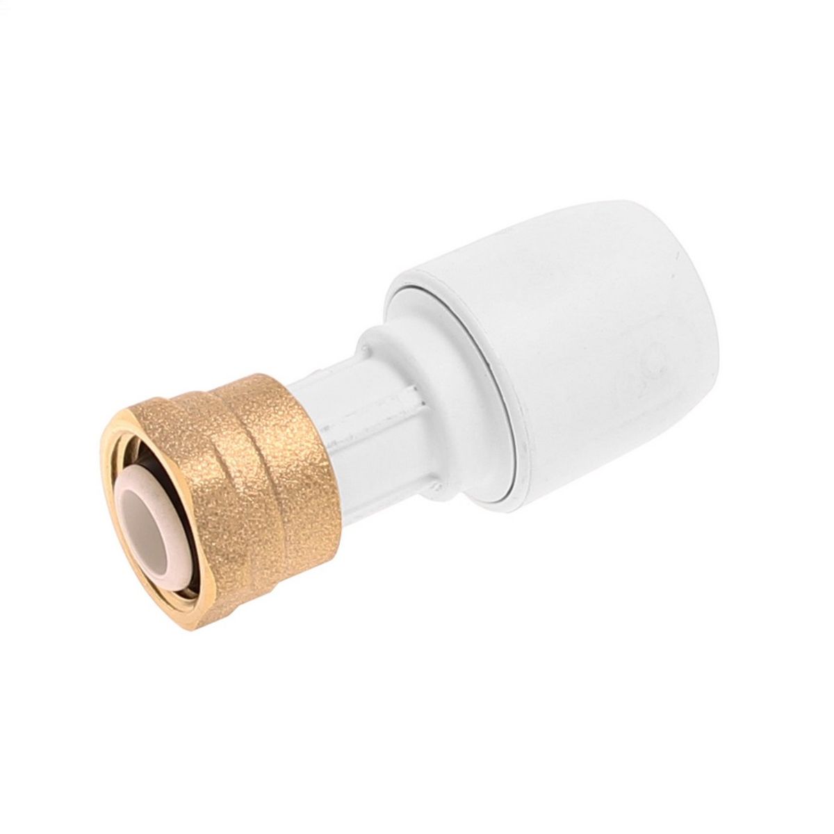 Hep2O HD25A Push Fit Tap Connector White (15mm 1/2") HD25A/15