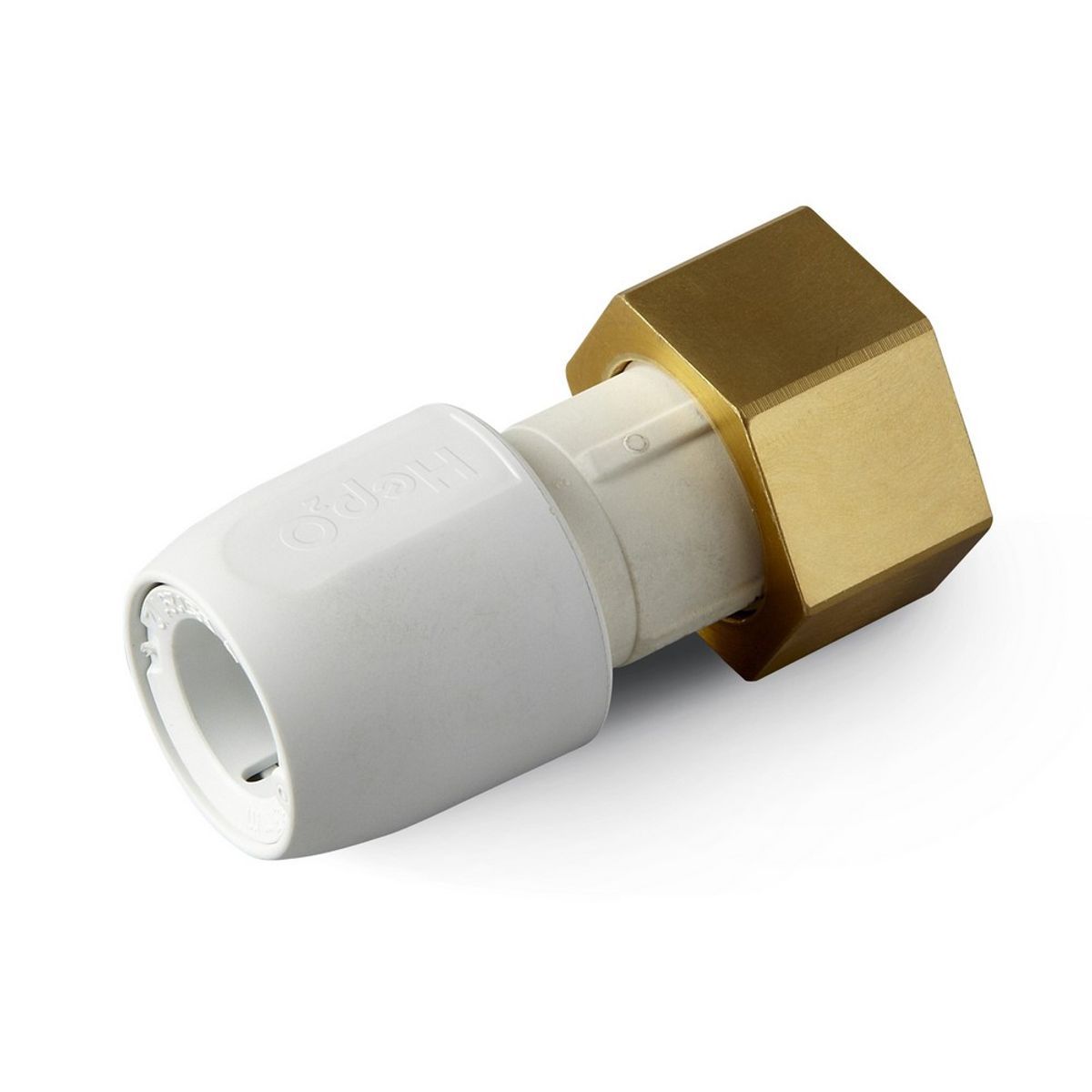 Hep2O HD25B Push Fit Tap Connector White (22mm x 3/4") HD25B/22