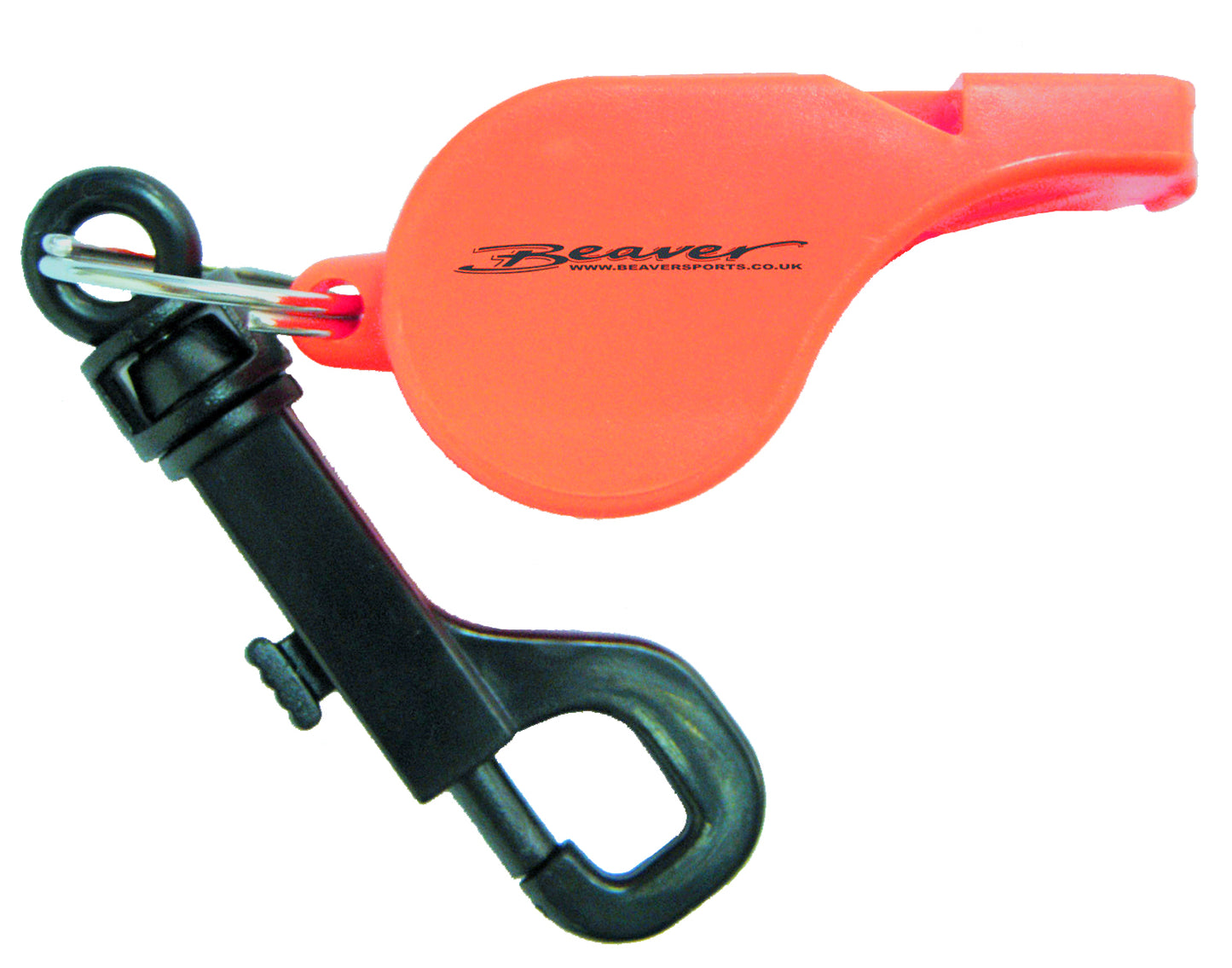 Beaver High Pitch Survival Whistle Orange