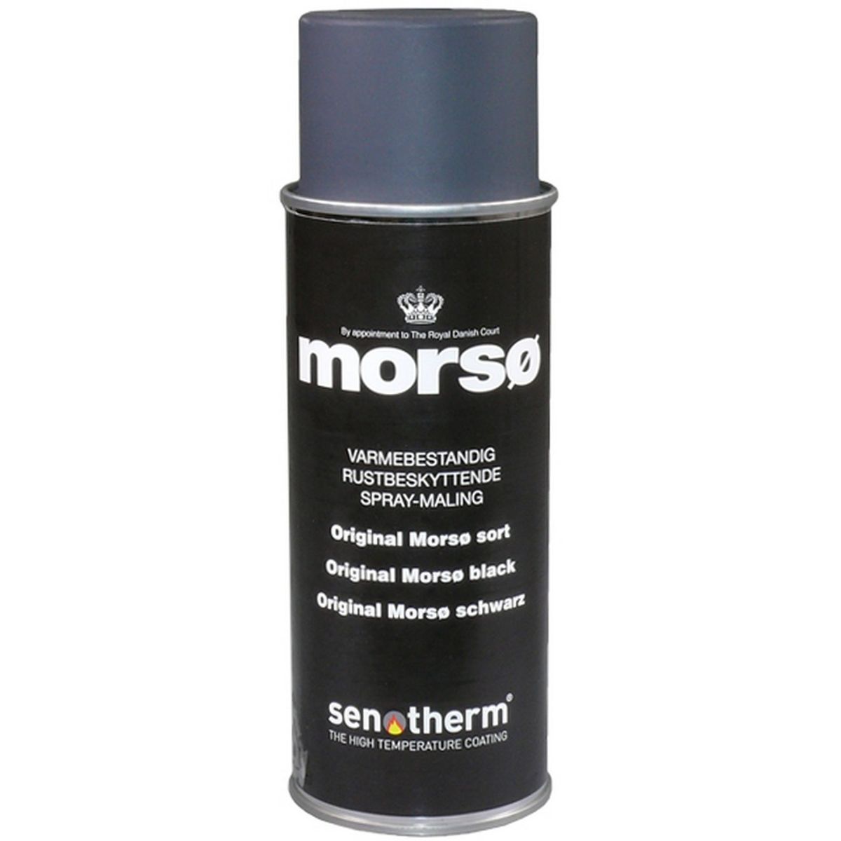 Morso High Temperature Stove Spray Paint Grey - 400ml HS-520