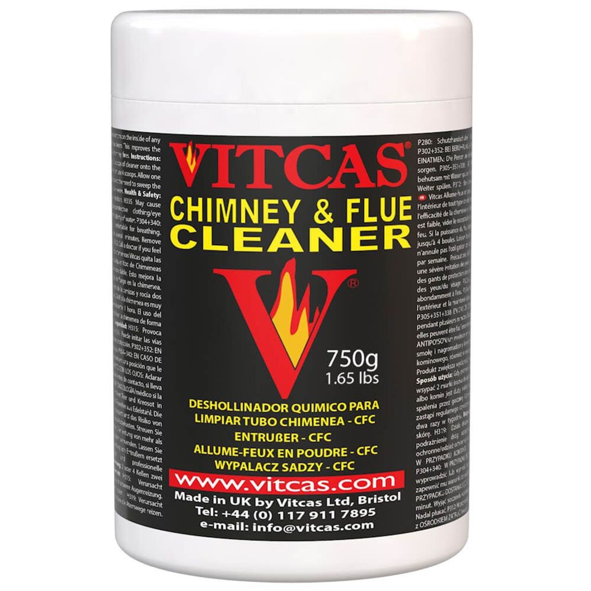 Vitcas Chimney & Flue Cleaner Powder 750g HS-794