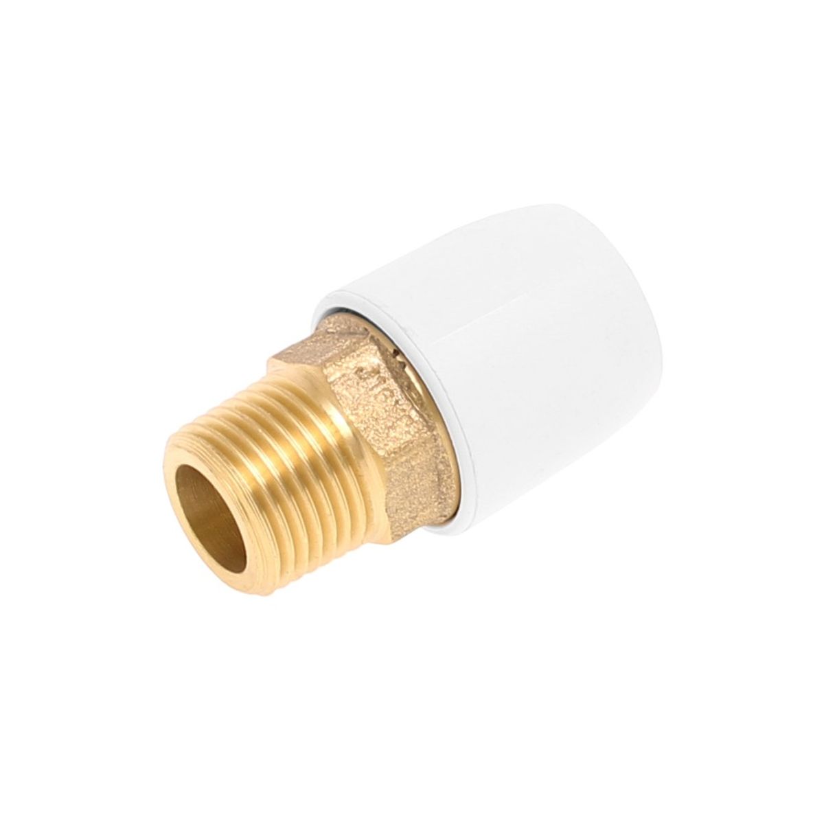 Hep2O HX29 Push Fit Male Adaptor White (15mm x 1/2" BSP) HX29/15
