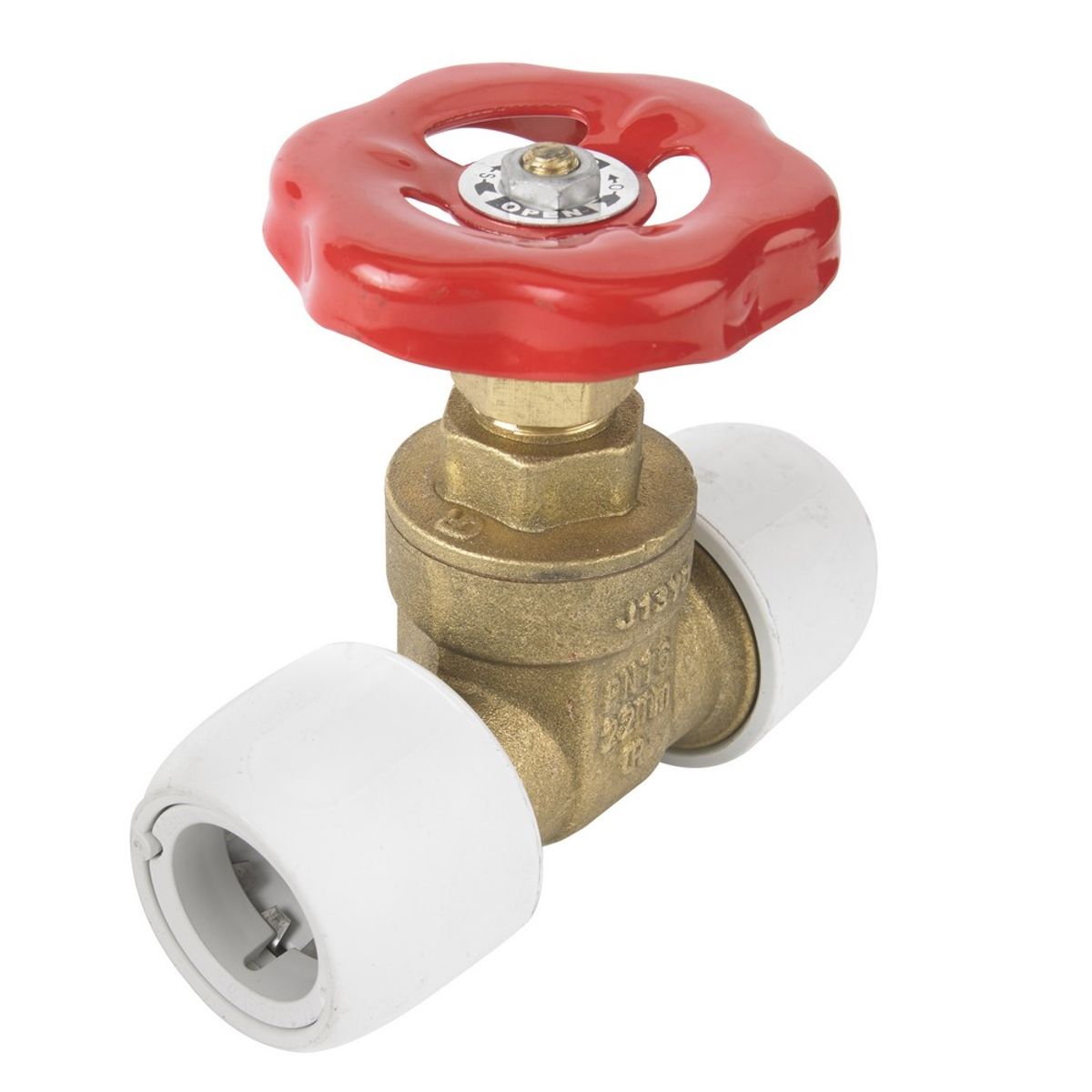 Hep2O HX35 Push Fit Gate Valve White (22mm) HX35/22