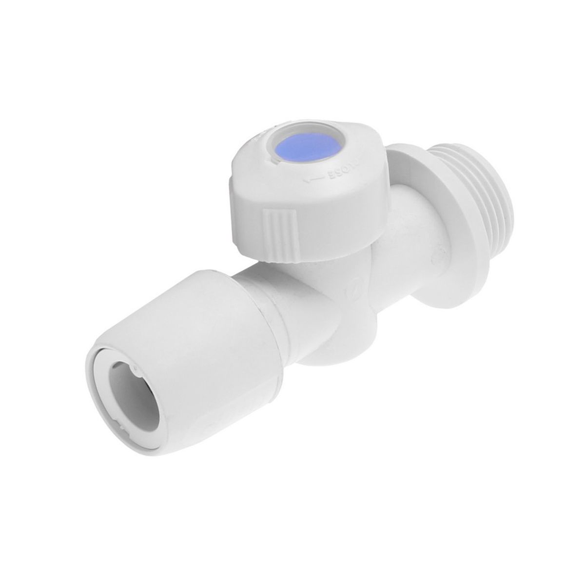 Hep2O HX38 Push Fit Appliance Valve Hot/Cold White (15mm) HX38C/15