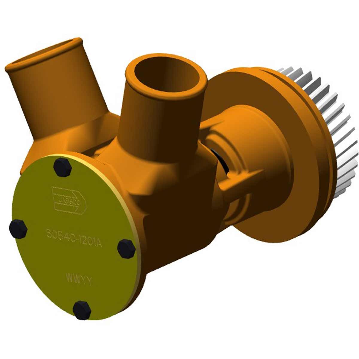 Jabsco Engine Cooling Pump 50540-1201A (45mm Hose / Flange Mount) JAB-50540-1201A