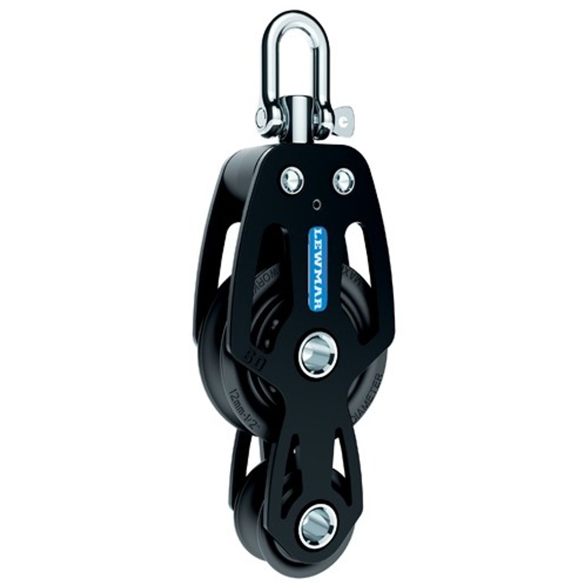 Lewmar HTX Block Fiddle (60mm)