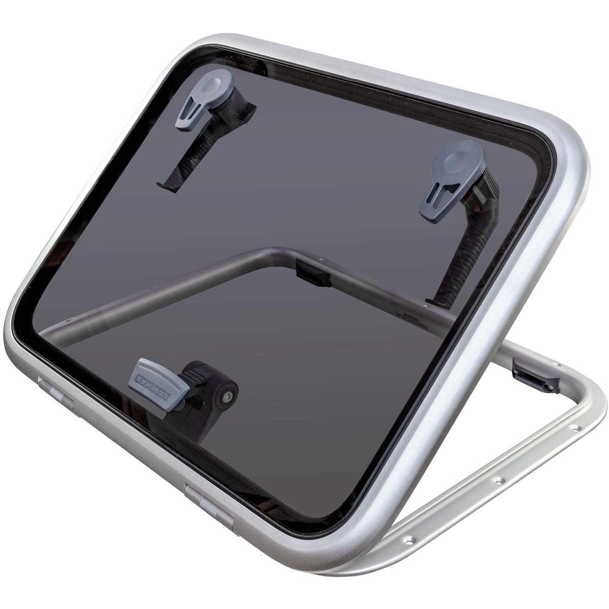 Lewmar Low Profile Hatch with Stay (Size 50 / Smoke Grey)