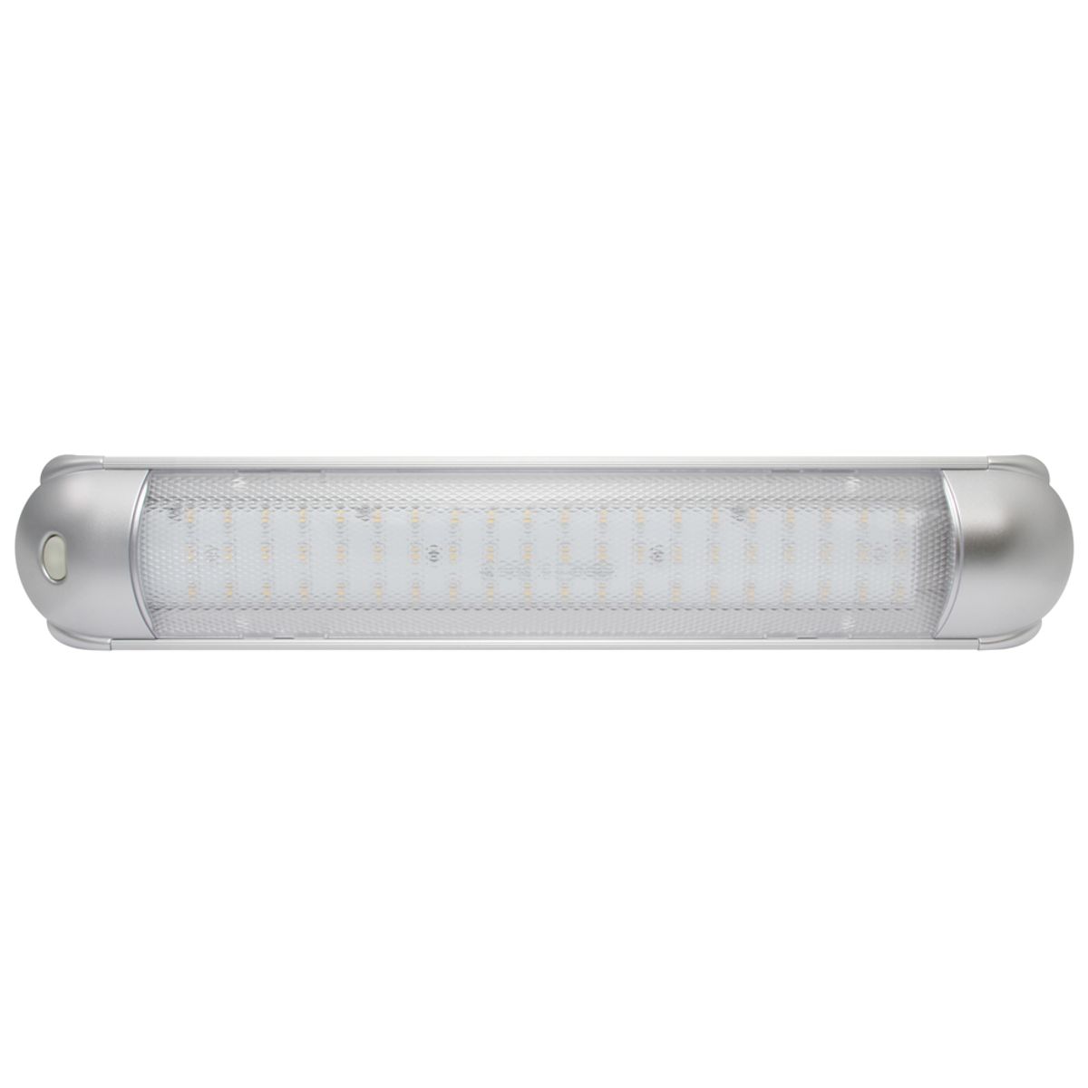 AAA Silver Strip Light Warm LED (60) with Switch 10-30V LD-004