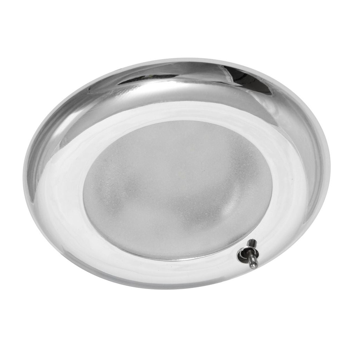 AAA 8-28V Chrome Flush Mount Warm White LED Downlight 77mm Diameter LD-051
