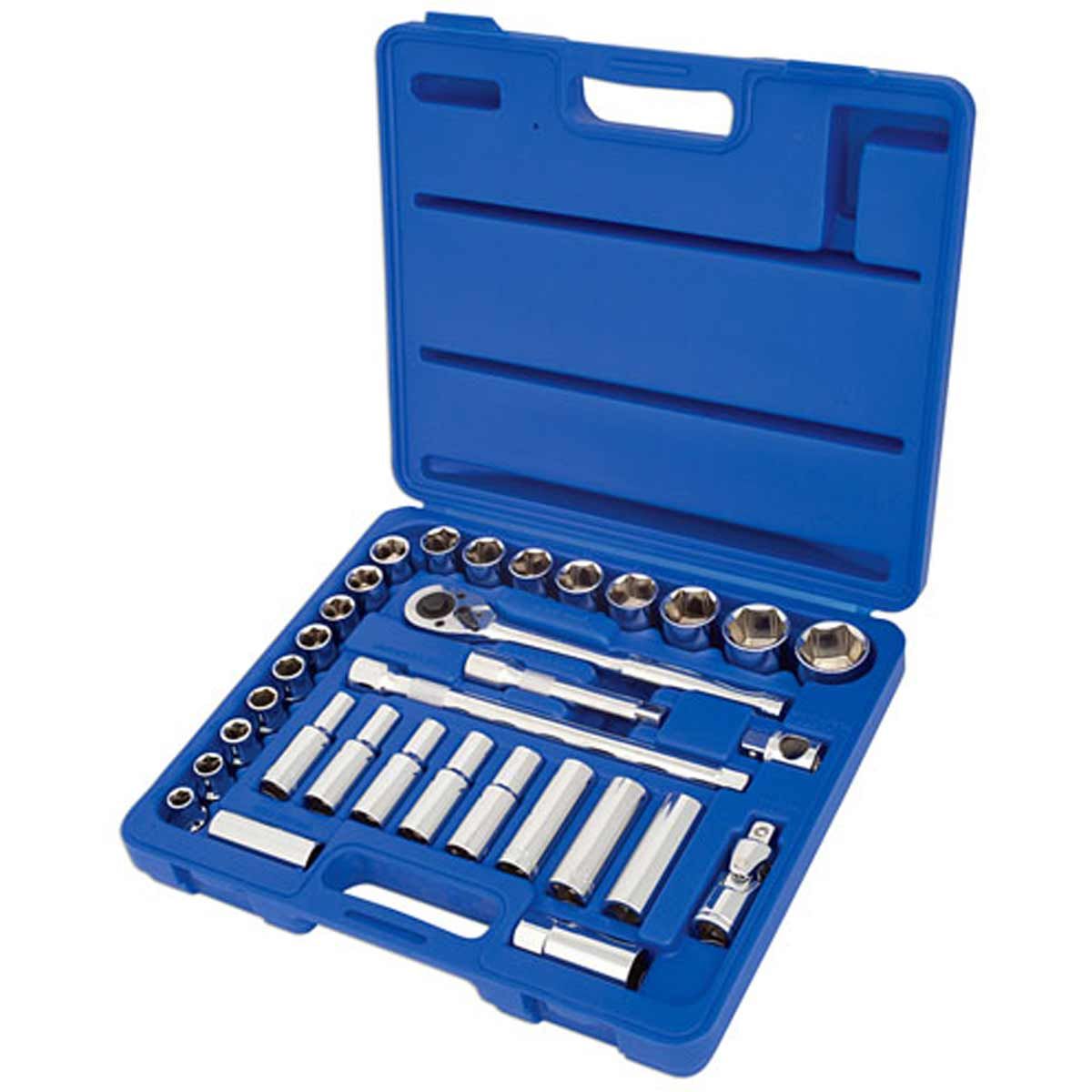 Laser Tools Socket Set 1/2" Drive (32-Piece) LT-3284