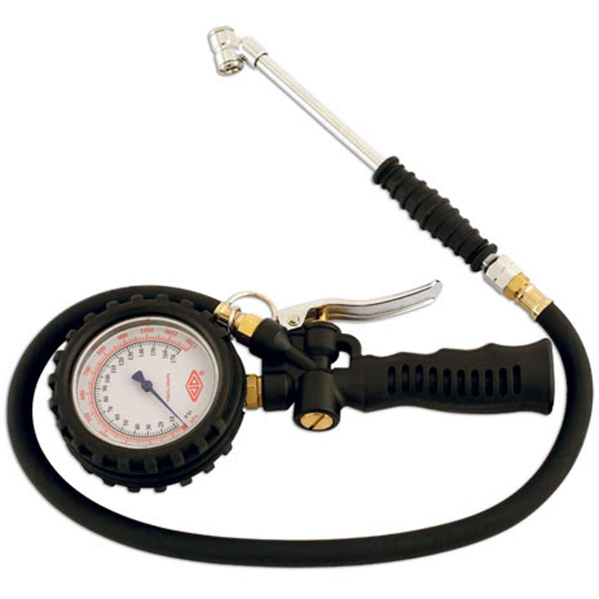 Laser Tools Dial Type Inflator Gauge (3" / 170 PSI / 12 Bar) LT-5448