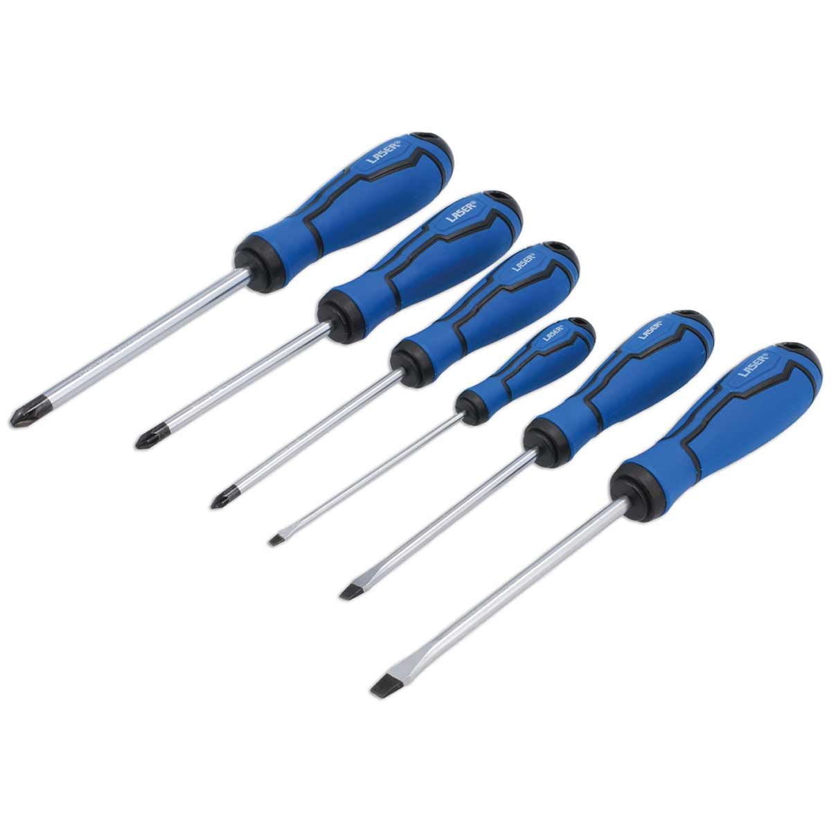 Laser Tools Screwdriver Set (6-Piece) LT-7613