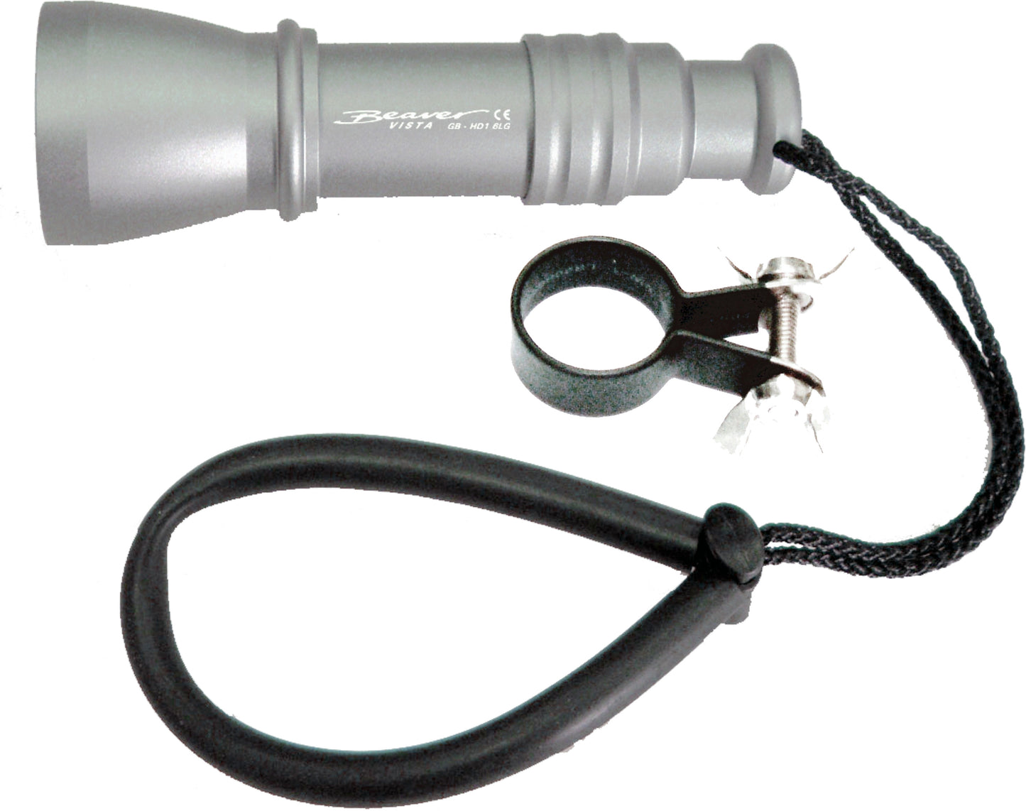 Beaver Vista 160 Lumens LED Torch With Bracket Clamp