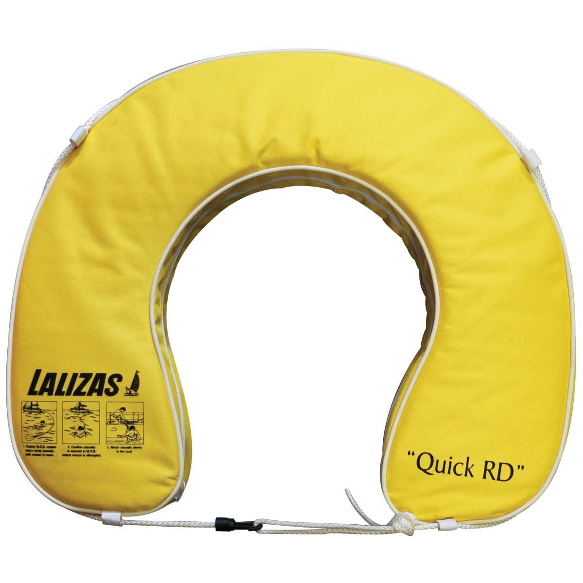 Lalizas Horseshoe Lifebuoy Quick RD 142N Yellow LZ-70162