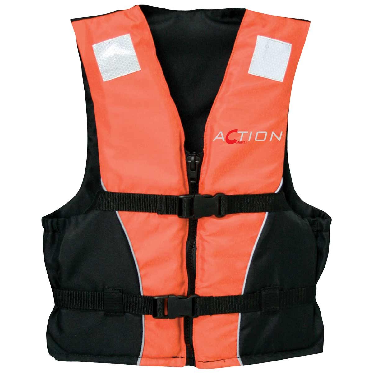 Lalizas Action Buoyancy Aid 50N ISO Adult 70-90kg Orange/Black LZ-71062