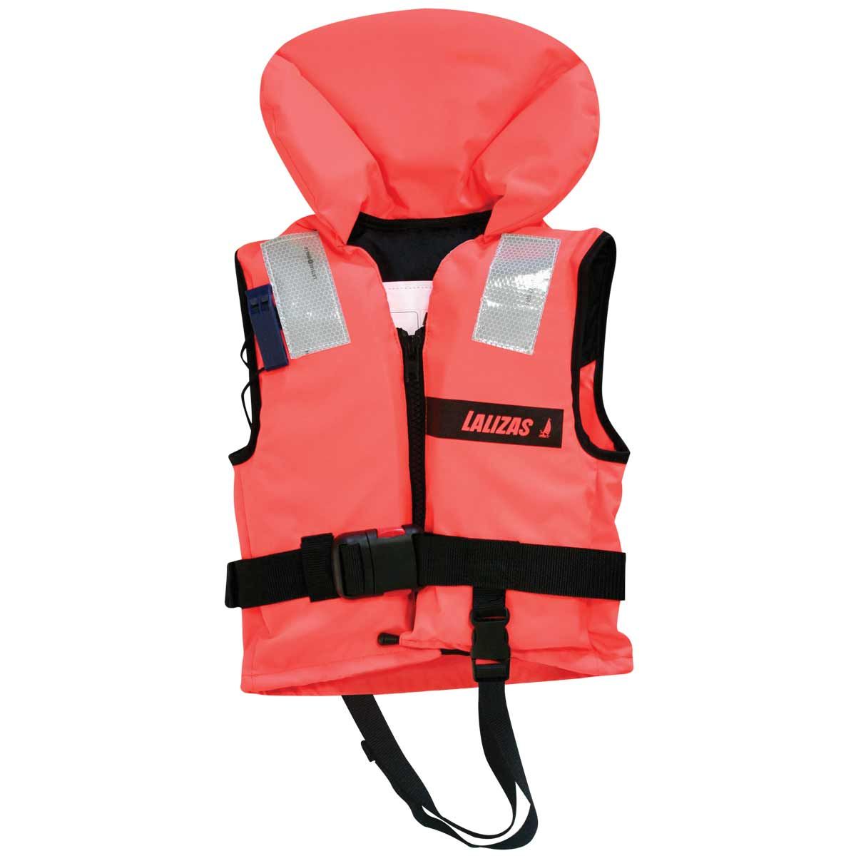 Lalizas Foam Lifejacket 100N ISO Adult 50-70kg Fluorescent Orange LZ-71080